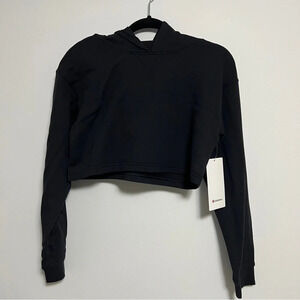 🆕 Lululemon All Yours Cropped Hoodie - Black